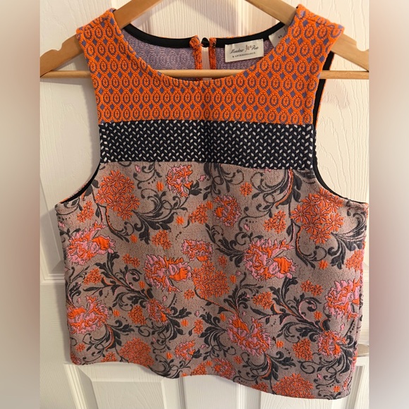 Anthropologie Meadow Rue Boho Floral Sleeveless Women’s Top. Size: XS - Picture 3 of 12